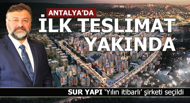 Sur Yapı emlak sektöründe Yılın itibarlı şirketi seçildi