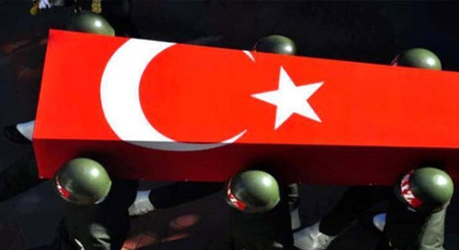 Suriye'de arazide kayarak düşen asker şehit oldu