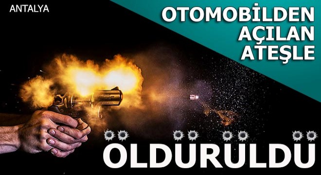 Suriyeli genç, otomobilden açılan ateşle öldürüldü