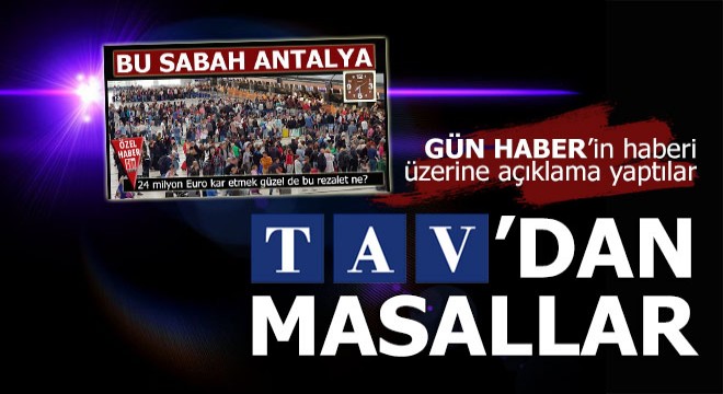TAV'dan masallar