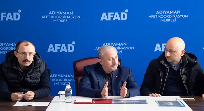 TBMM Başkanı Şentop, Adıyaman'da