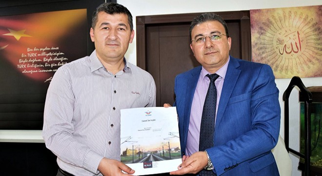 TCDD Bölge Müdürü nden Atlı ya ziyaret