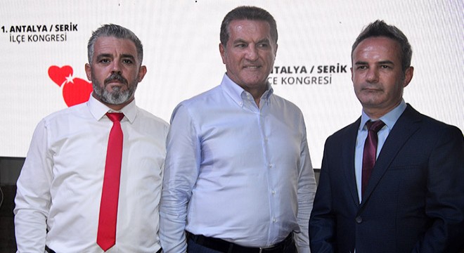 TDP Genel Başkanı Sarıgül, Antalya da