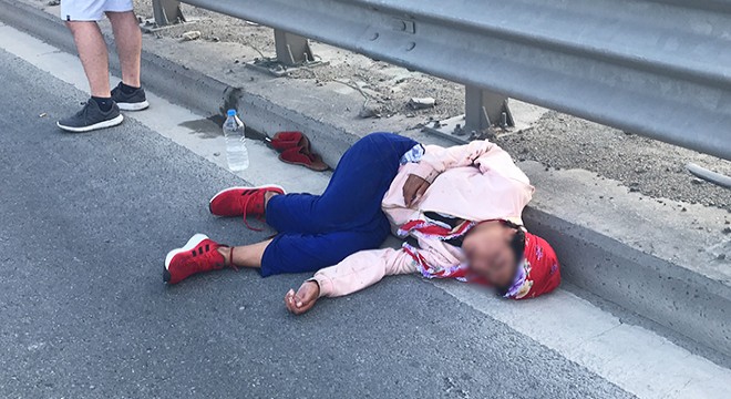 TEM'de yol kenarında baygın bulundu