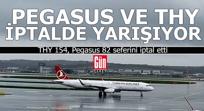 THY 154, Pegasus 82 seferini iptal etti