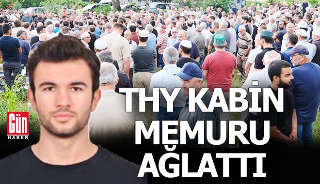 THY kabin memuru ağlattı