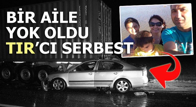 TIR sürücüsü serbest kaldı