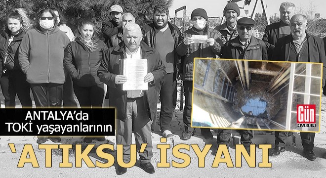 TOKİ yaşayanlarının 'atıksu' isyanı