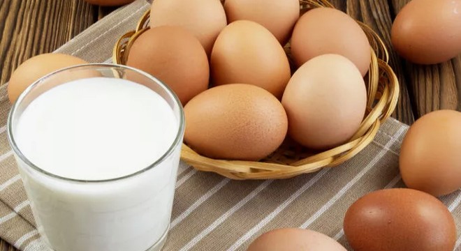 TÜİK: Yumurta üretimi ve inek sütü miktarı arttı