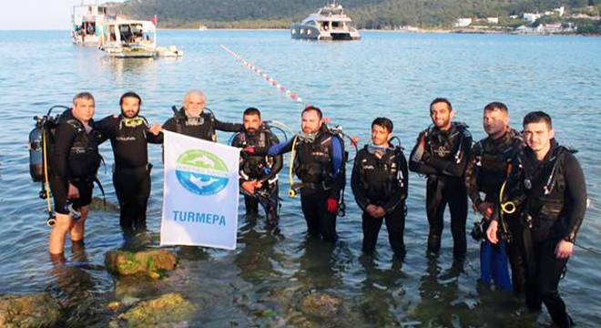 TURMEPA'dan kıyı ve sualtı temizliği