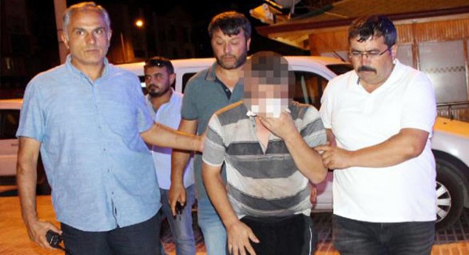 Taciz şüphelisine linç girişimi güvenlik kamerasında