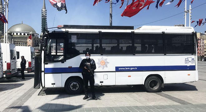Taksim'de 1 Mayıs önlemleri