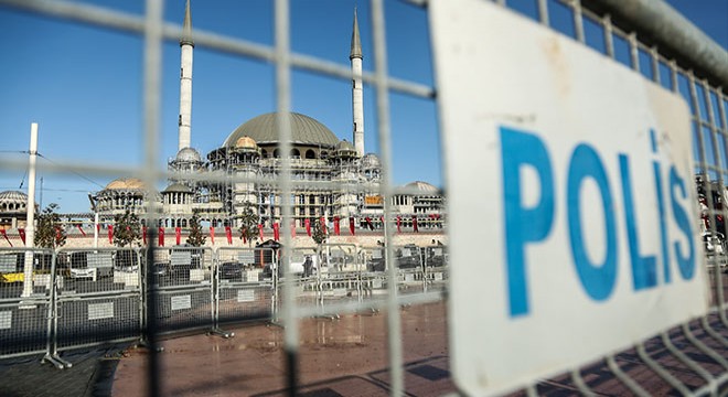 Taksim'de geniş güvenlik önlemleri