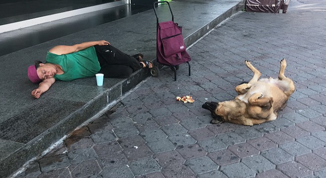 Taksim'de herkesin ilgisini çeken an