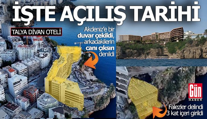 Talya Divan Otel ne zaman açılıyor?