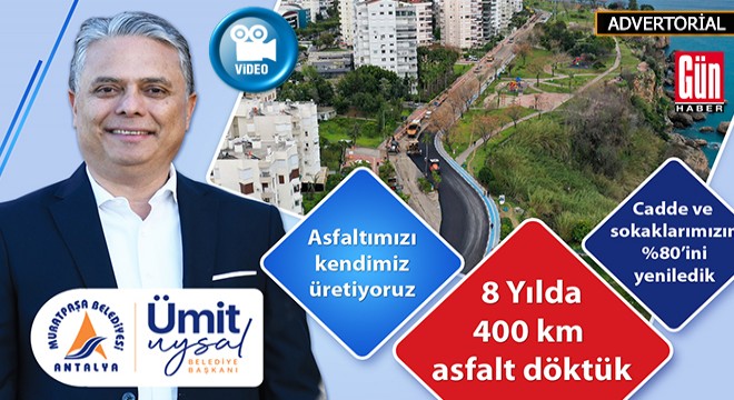 Tam zamanında doğru yatırım… 8 yılda 400 kilometre asfalt