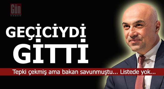 Tamince geçiciydi ve gitti