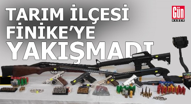 Tarım ilçesi Finike'ye yakışmadı