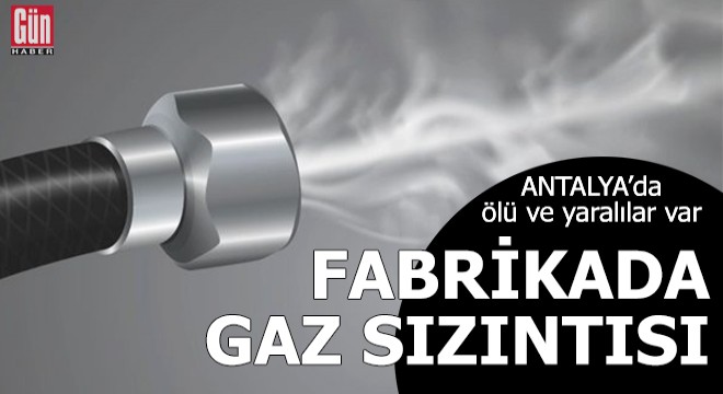 Tarım ürünü fabrikasında gaz sızıntısı: Ölü ve yaralılar var