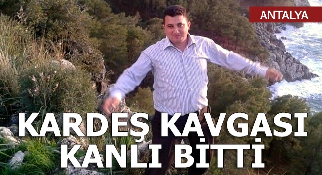 Tartıştığı kardeşini tabancayla vurdu