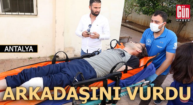 Tartıştığı kişilerin numarasını vermeyen arkadaşını vurdu