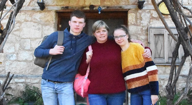 Taş evlere Avrupalı turist ilgisi
