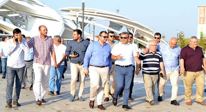 Taş'tan Expo alanına ziyaret