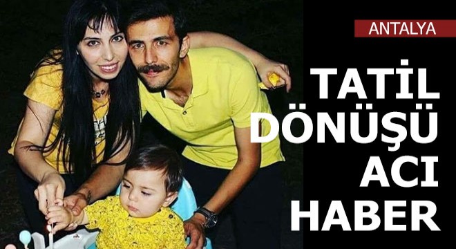 Tatil dönüşü kaza: 1 ölü, 1'i çocuk 3 yaralı