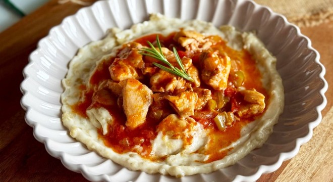 Tavuklu Hünkar Beğendi ile iftarda lezzet var