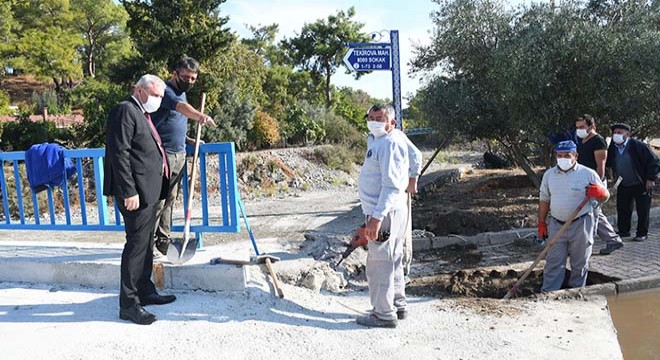 Tekirova'da köprü çalışması tamamlandı