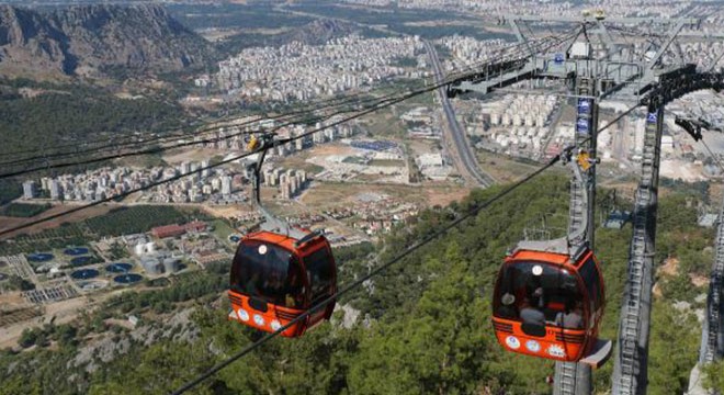 Teleferiğe bakım molası