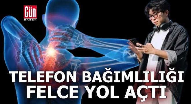 Telefon bağımlılığı felce yol açtı