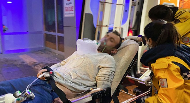 Televizyon izlerken sobadan sızan gazdan etkilendi