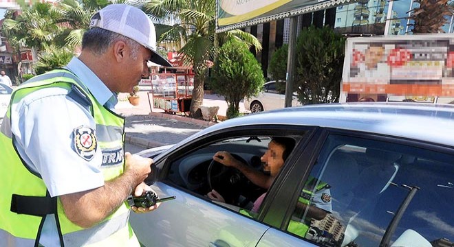 Temmuz'da 200 sürücüye 31 bin 865 lira ceza