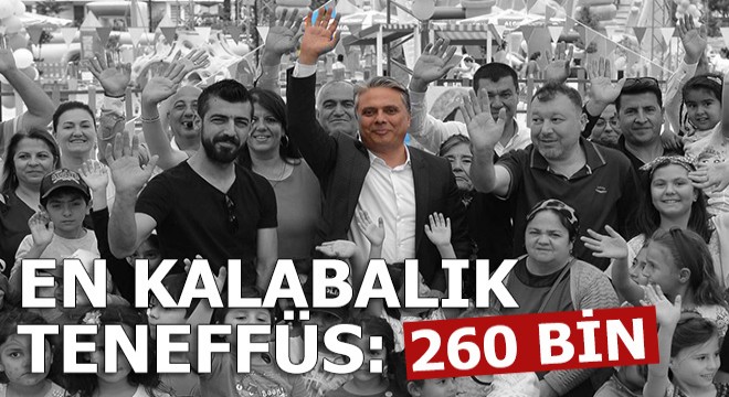 Teneffüs Park 260 bin ziyaretçiye ulaştı