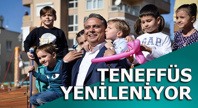 Teneffüs Park yenileniyor