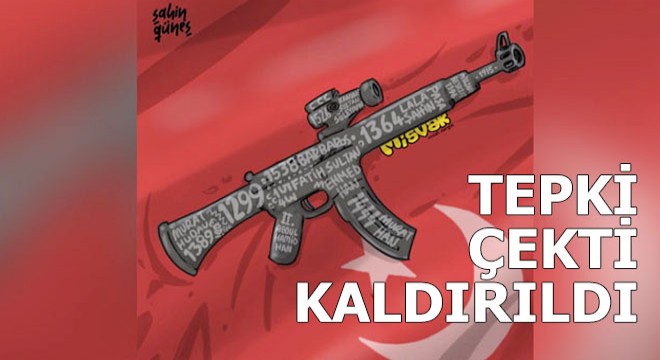 Tepki çekince bu çizim kaldırıldı