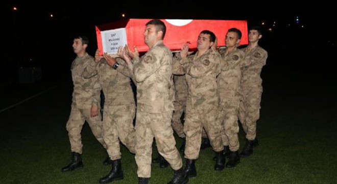 Tercanlılar uyumadı, şehidini bekledi