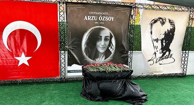 Terör saldırısında hayatını kaybeden Arzu öğretmen için anma