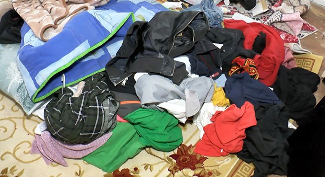 Teröristin yakalandığı ev görüntülendi