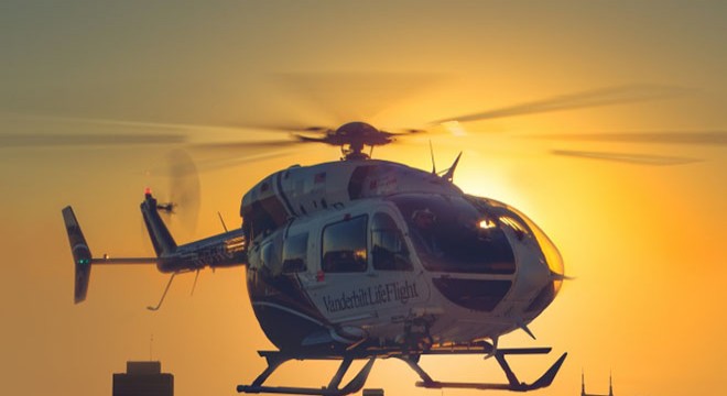 Tıbbi helikopter düştü: 1 ölü, 2 yaralı