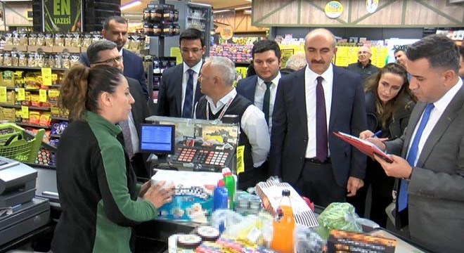 Marketlerde 'fahiş fiyat' denetimi