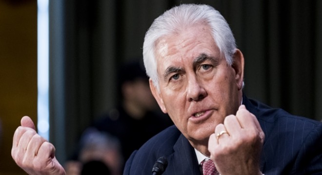Tillerson'dan ziyaret öncesi skandal açıklama