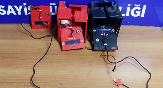 Tipboks kutusu ve şarjmatik çalan şüpheli tutuklandı