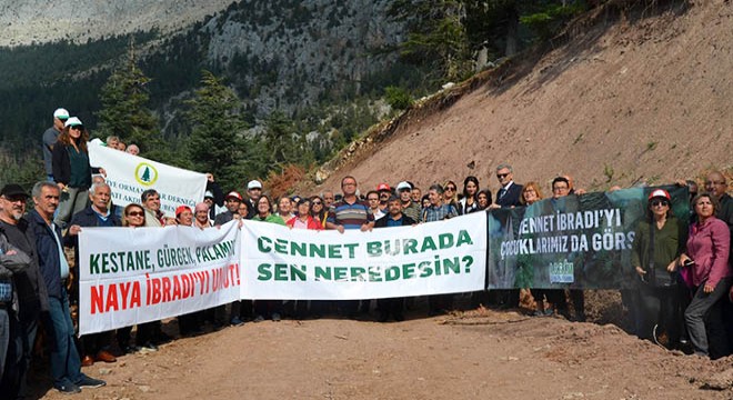 Tohum topları İbradı'ya bırakıldı
