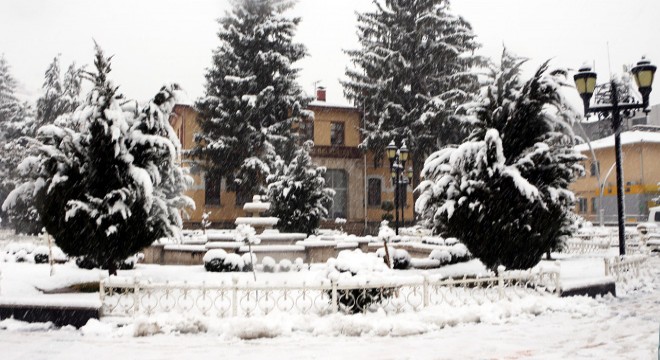 Tokat beyaza büründü