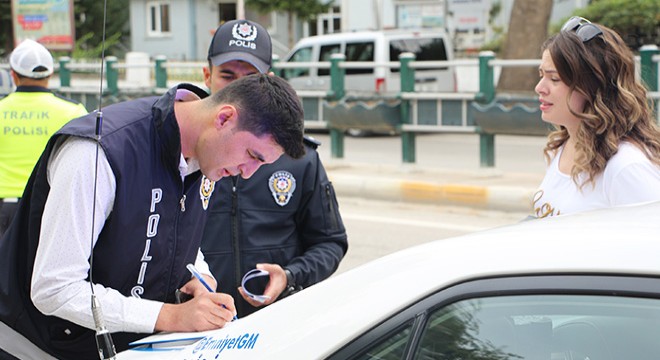Tokat'ta sigara içen sürücülere ceza uygulandı