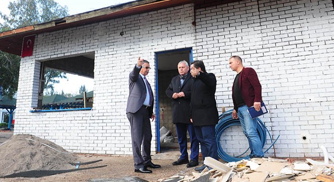 Topaloğlu'ndan plaj ve park incelemesi