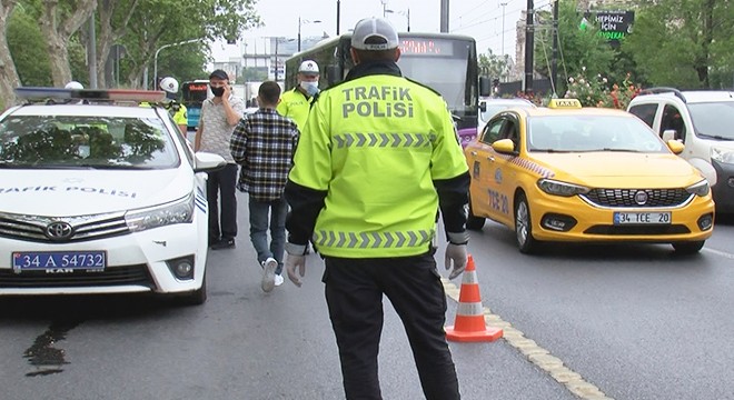 Toplu taşıma araçları ve taksiler denetlendi