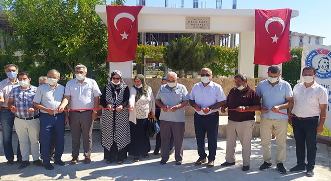Torunu adına çeşme yaptırdı
